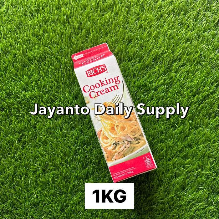 RICH'S COOKING CREAM 1KG / CREAM UNTUK MASAK RICHS - 100% HALAL