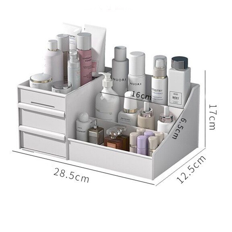 LB Rak Kosmetik D44 Rak Makeup Storage Kotak Penyimpanan Skincare Tempat Kosmetik R562