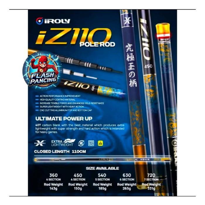 JORAN TEGEK IROLY IZ110 (360-720) - HIGH PERFORMANCE CARBON MATERIAL - defender 240
