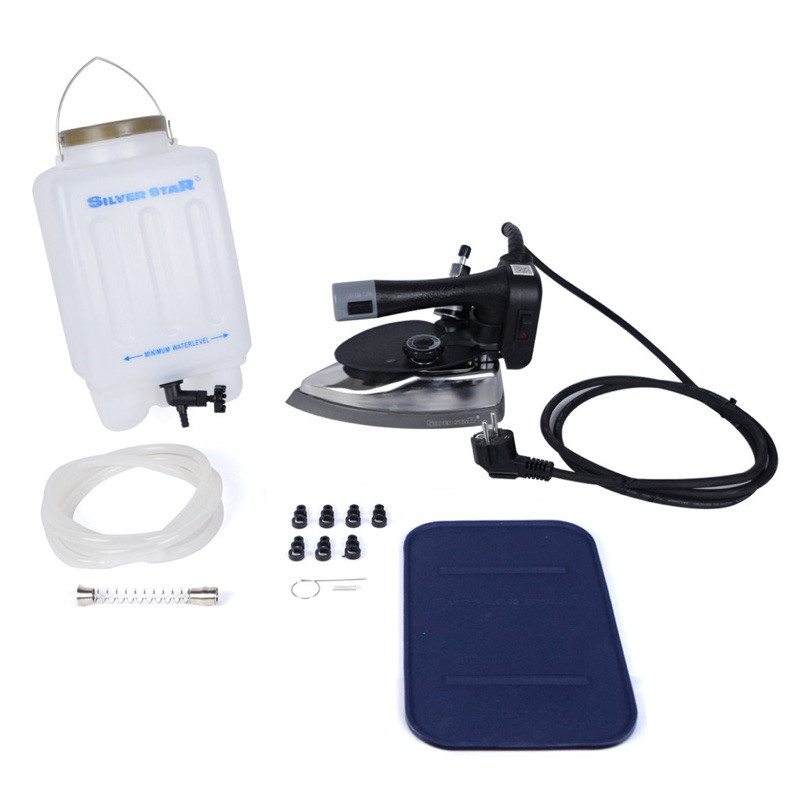 Gosokan / Setrika Uap Listrik Silver Star ES300 - ES 300 1000 Watt 2 Liter Laundry