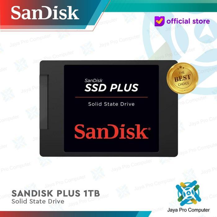 Sandisk SSD Plus 1TB Sata 3 - Sandisk SSD 1 TB 2.5"- DHI