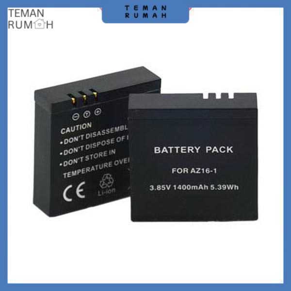 Baterai Xiaomi Yi 2 4K 1400mAh - AZ16-1