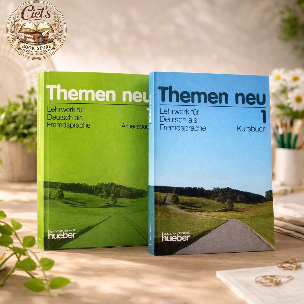 Ciet's Store | Paket Lengkap Themen Neu 1 Kursbuch & Arbeitsbuch - Buku Belajar Bahasa Jerman Terpop
