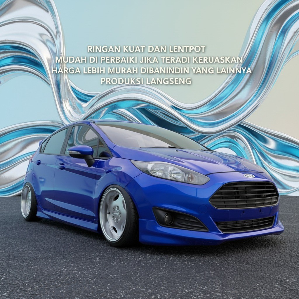cicilan 0% bodykit ford fiesta bodikit ford fiesta  2012-2015 body kit ford fiesta