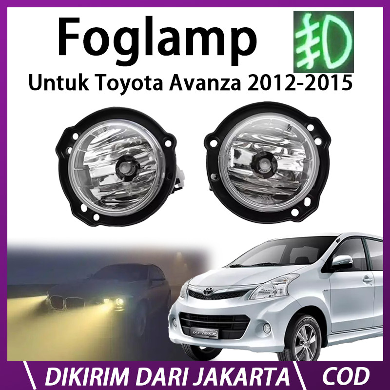 -COD- Lampu Kabut Mobil Lampu Kabut Depan Mobil Model Dari Toyota Avanza 2012-2015