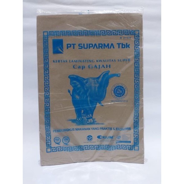 SID 250LBR KERTAS NASI COKLAT KERTAS MINYAK KERTAS BUNGKUS NASI KERTAS NASI WARNA COKLAT KERTAS NASI