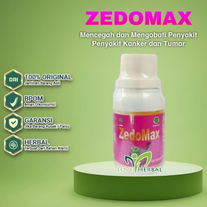 ZEDOMAX OBAT HERBAL KANKER DAN TUMOR ZEDOMAX ASLI ORIGINAL Original BY VALLERI
