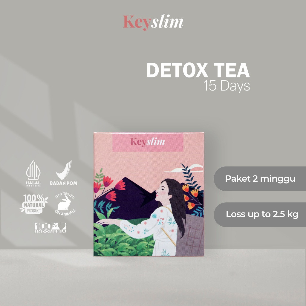 (Hivaro) DETOX TEA KEYSLIM 15 Days
