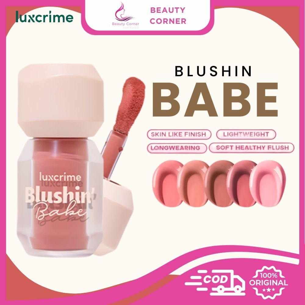 Luxcrime Blushin Babe Liquid Blush - Blush On