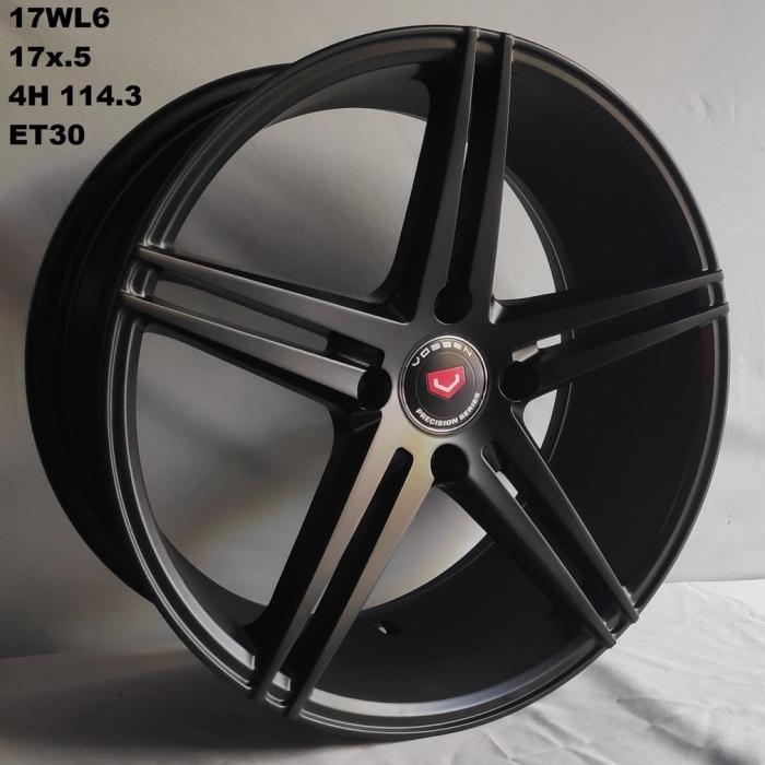 4p velg Mobil Vossen 17x7.5 4h 114.3 et30 ring 17 R17 mobil Kijang LGX Phanter LIVINA Xenia Avanza