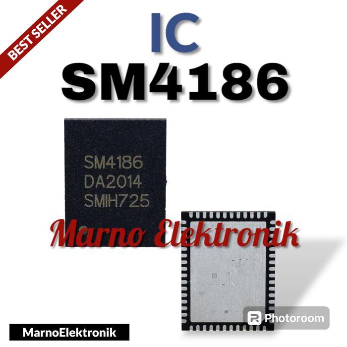 IC SM4186 SM 4186 SM-4186 SMD ASLI ORIGINAL ORI sperpart