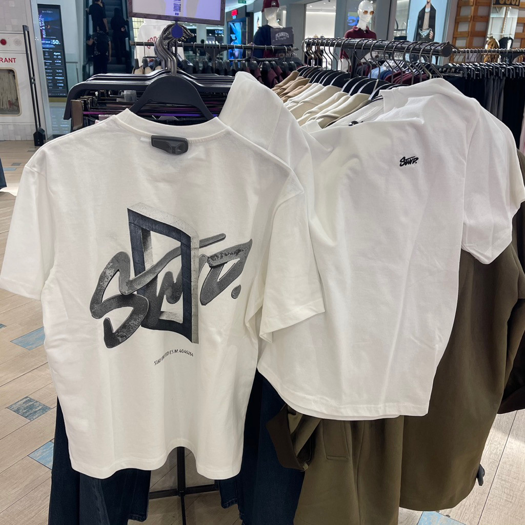 COD Tshirt Pull and Bear Man STWD White