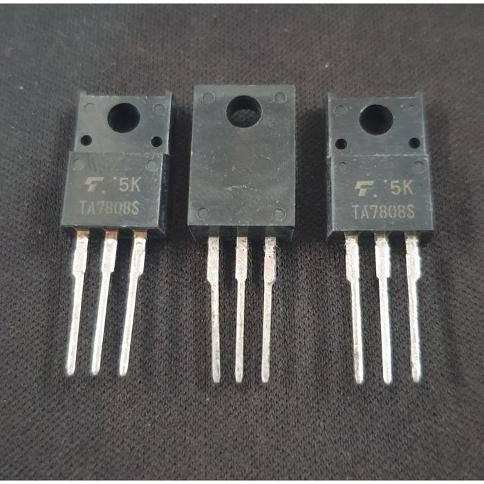 V114 IC TA7808S TA 7808S Tiga Terminal Positif Voltage Regulator - Original