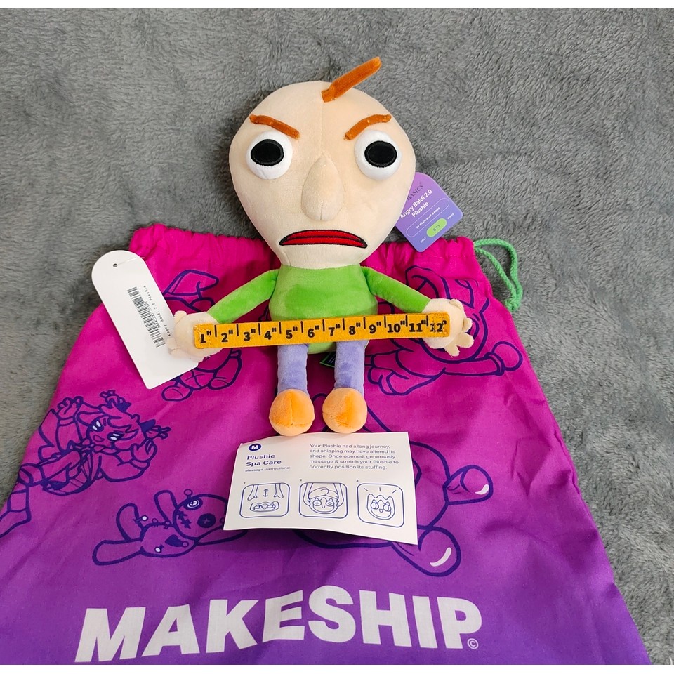 Makeship Basically Games Baldi Plush