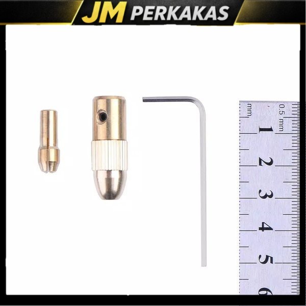 Kepala Bor Mini Collet Chuck Mini Drill Set 7pcs