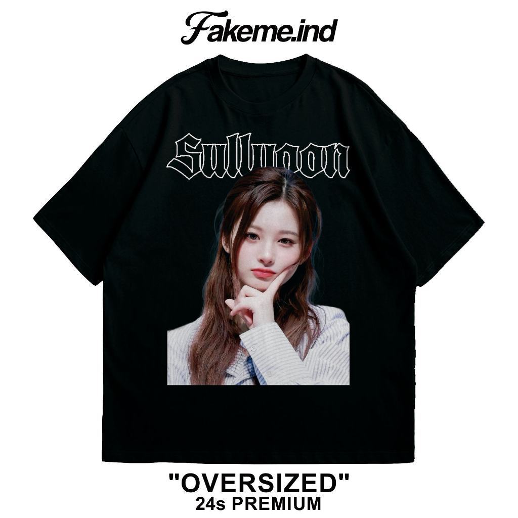 Tshirt Sullyoon NMIXX Kaos Kpop Oversize - avery clothing - Combad 30 s