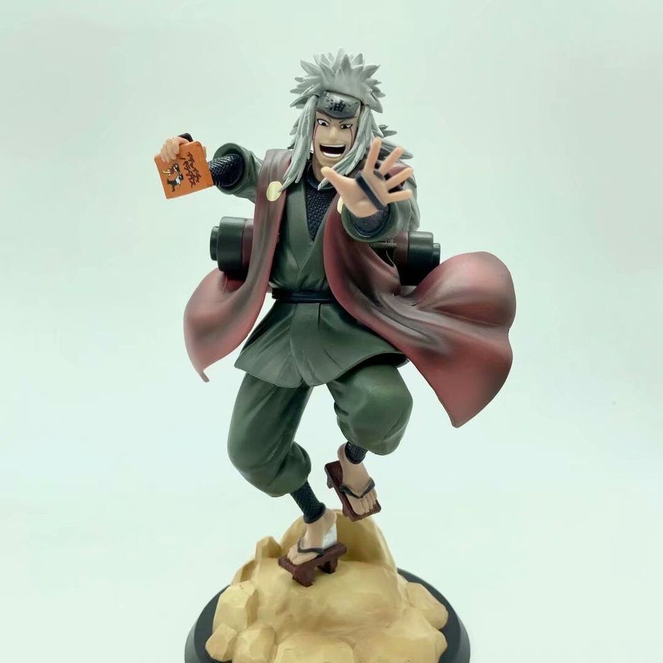 Naruto Shippuden Figurine Jiraiya MegaHouse GK Japanese Anime PVC Action Figure Toy Jiraiya Game Sta