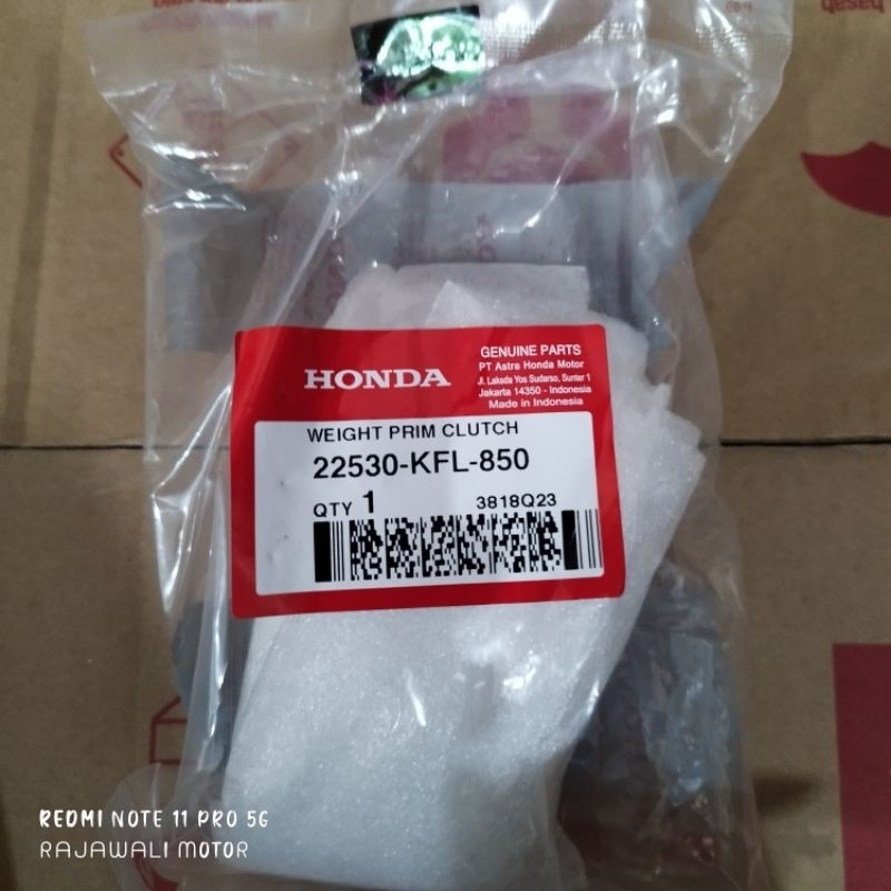 22530-KFL-850 kampas ganda Legenda, Revo & Supra Fit KFL AHM original
