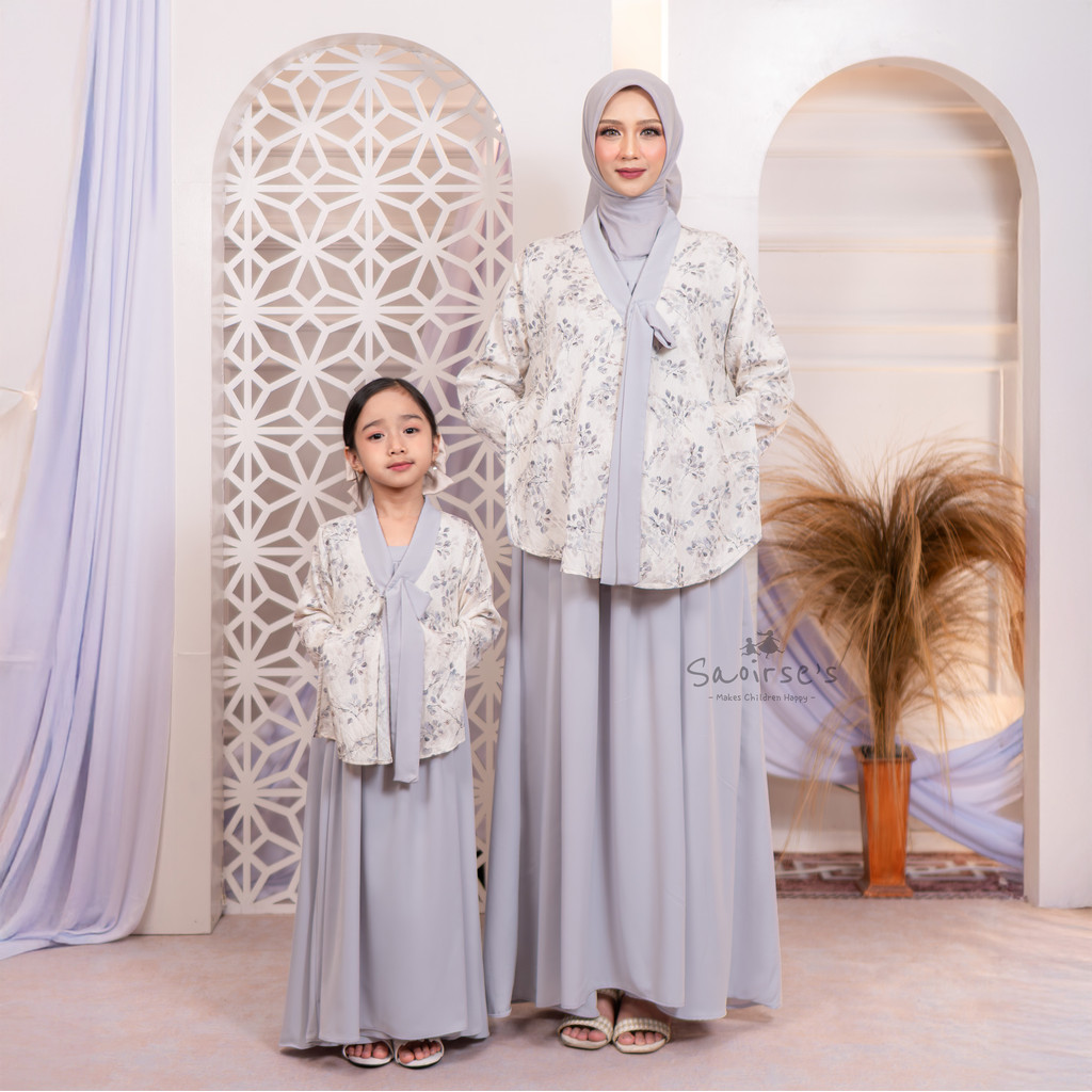 SAOIRSE'S Signature Yeorin Hanbok Dress Lebaran 2026 Ibu & Anak Perempuan 2-12 Tahun Marbella Adem