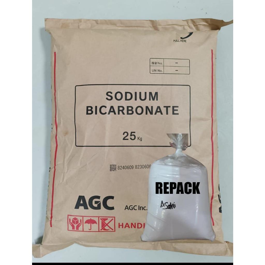 Soda Kue ASAHI 1KG / Baking Soda Ex Jepang / Sodium Bicarbonate 1 Kg - Repack
