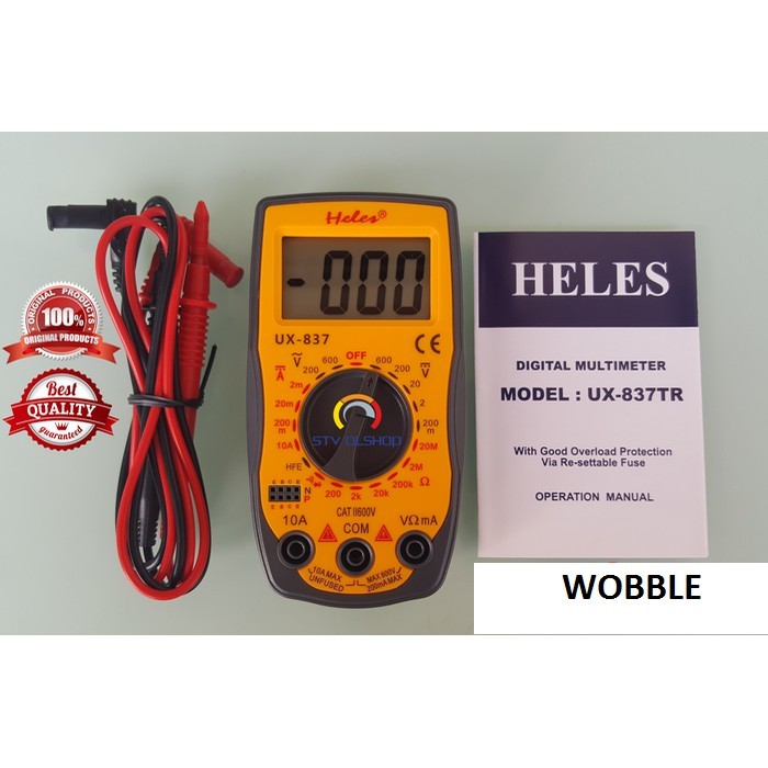Multitester HELES UX837 Digital