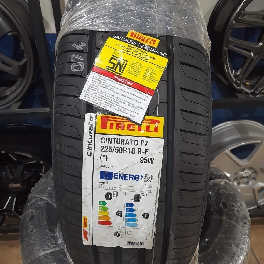 Ban Mobil Merk Pirelli P7 Cinturato 225/50 R18 RFT