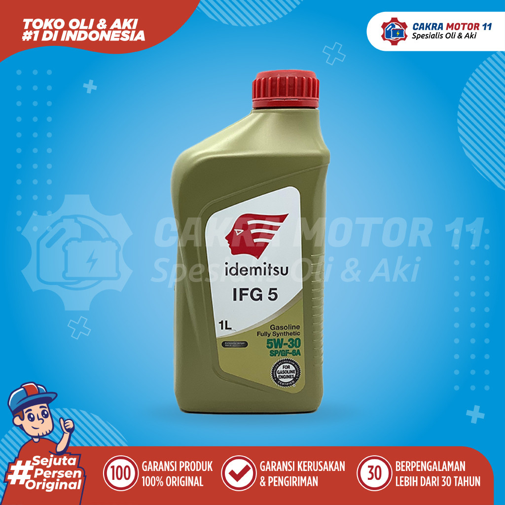 Idemitsu 5w30 1lt Oli Bensin