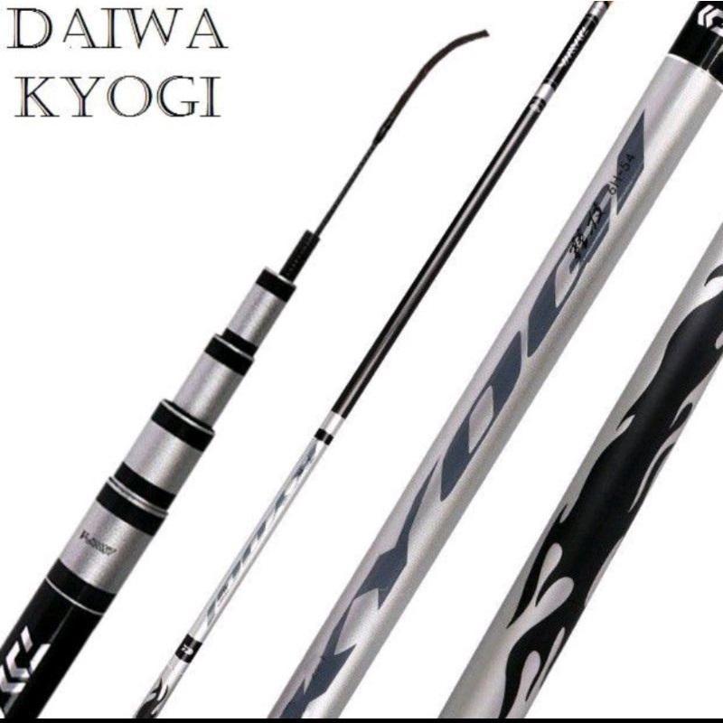 Tegek DAIWA Kyogi 6H Joran tegek karbon  Panjang tertutup 110 cm kaku