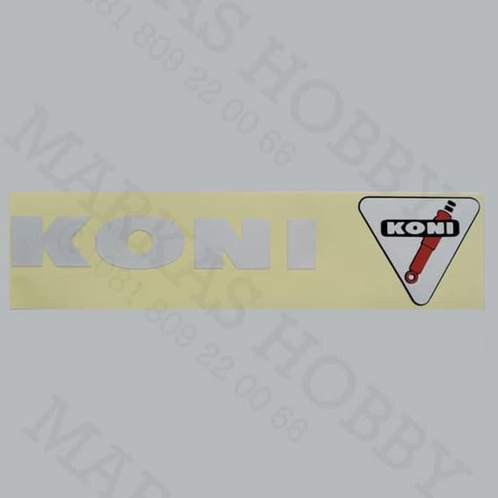 Koni Suspension Textline Logo Sticker Shock