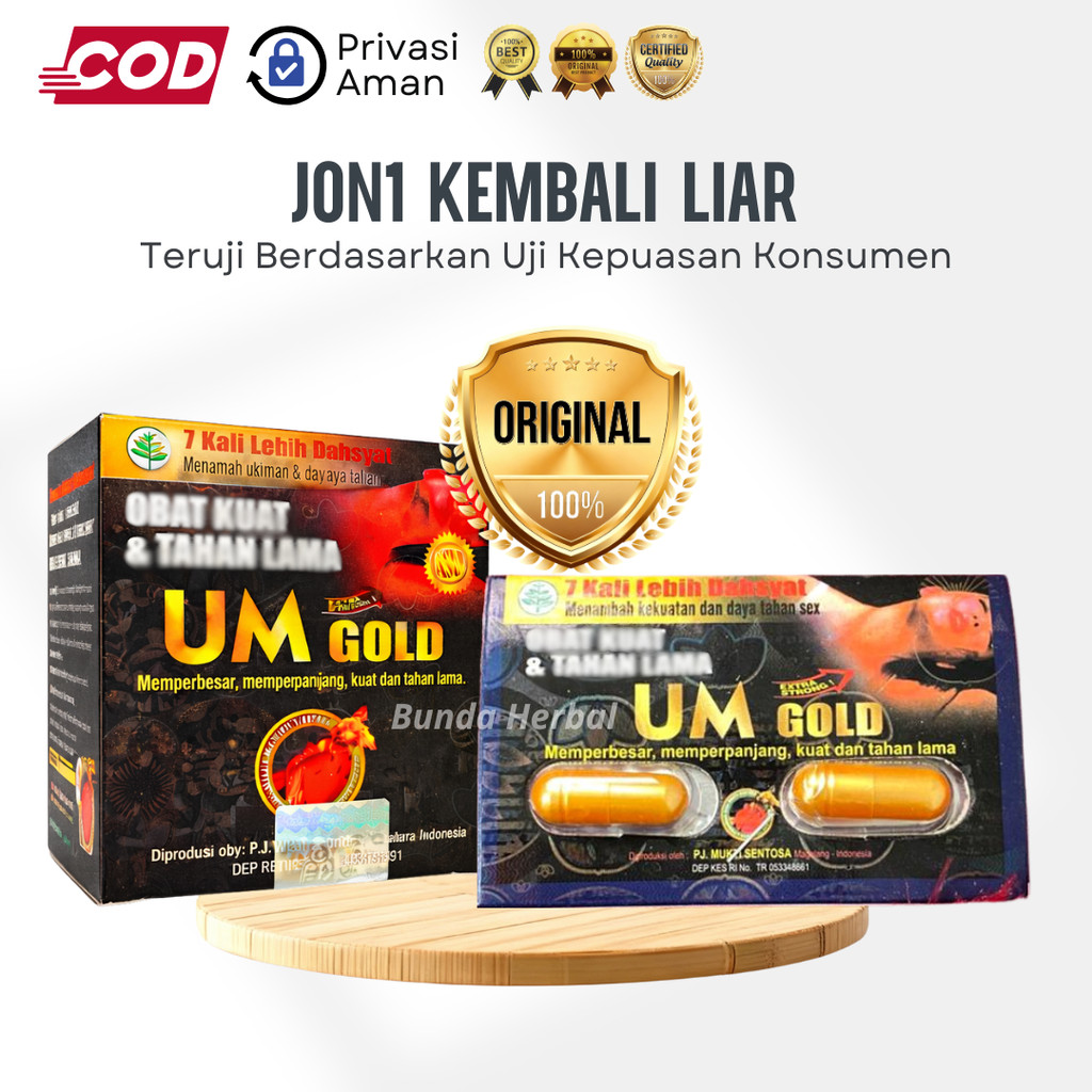 UM GOLD KAPSUL | Urat Madu 100% Original | UM Gold Blister | UM Gold New | UM Gold Ori | Urat Madu G