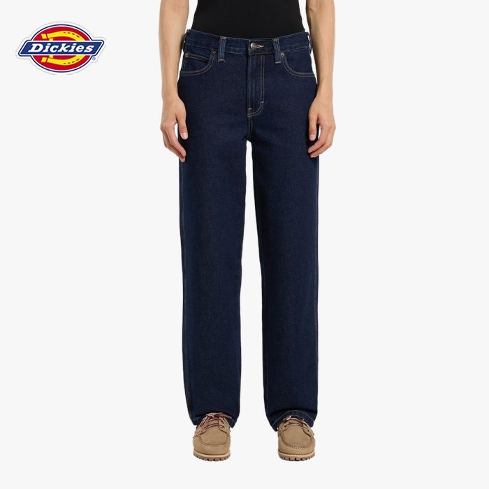 DICKIES - Women's Denim Farner Pants - Celana Jeans Panjang Wanita (Inseam 32 Inch)
