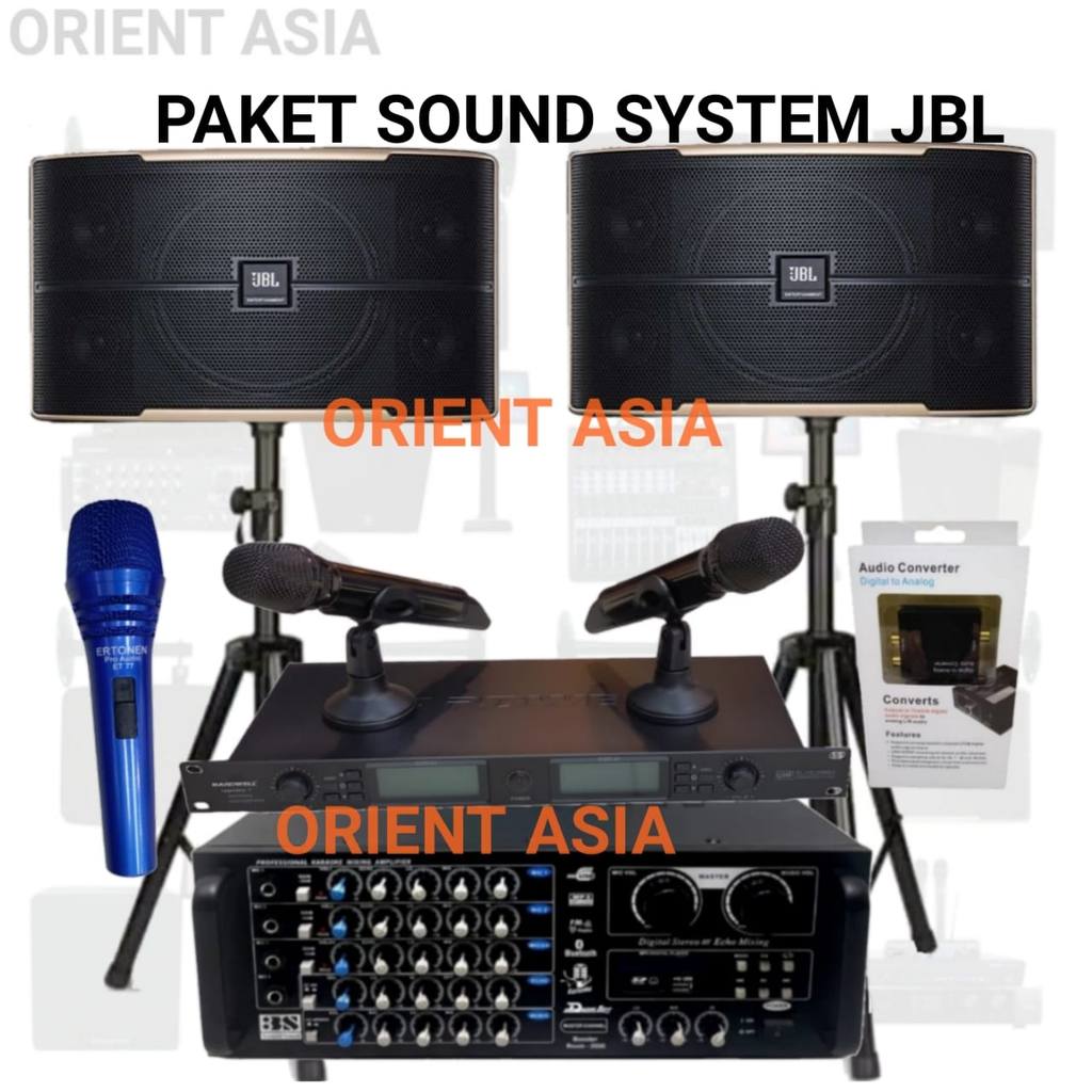 Paket Sound Karaoke JBL Pasion10