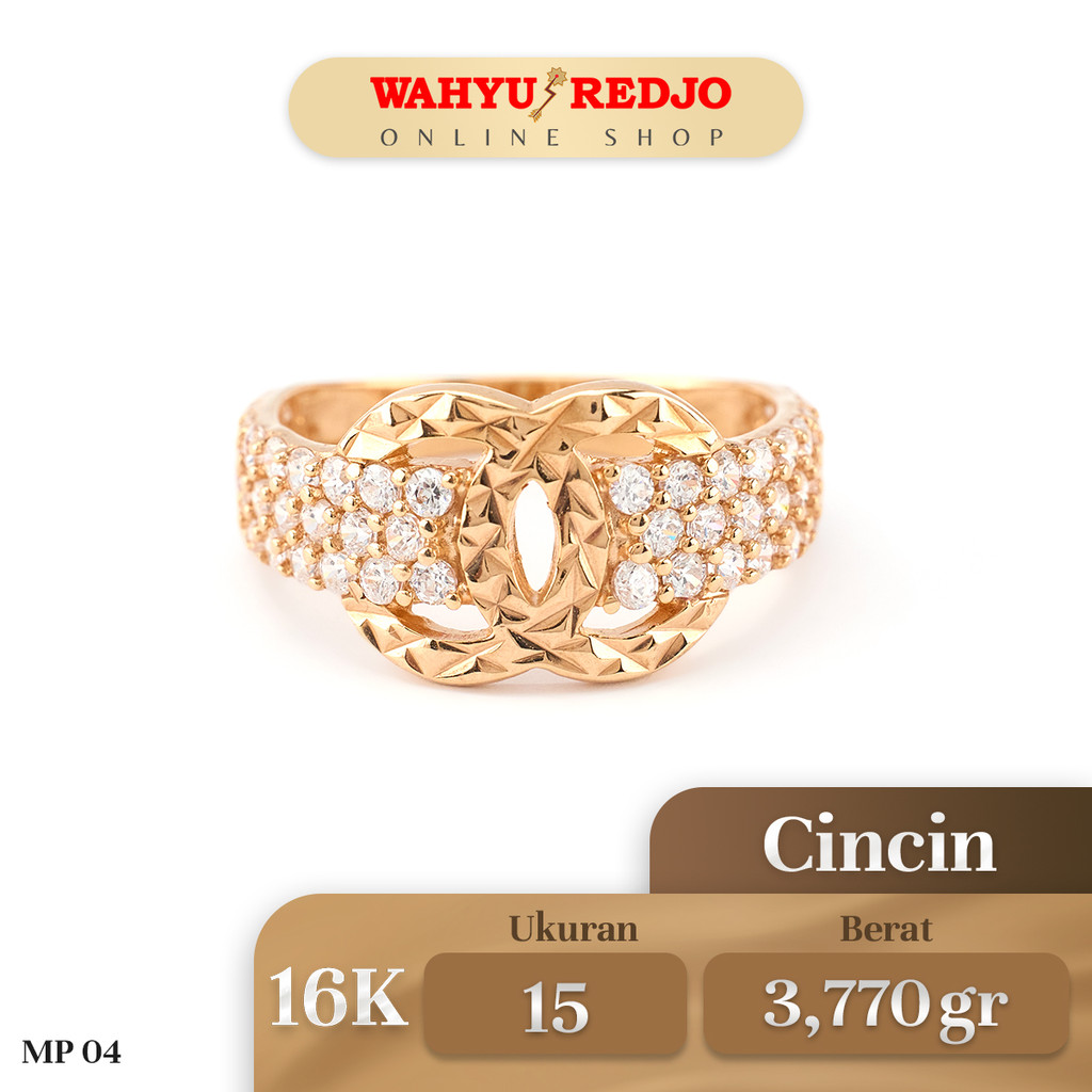Cincin Emas Kadar 16K Wahyu Redjo CC-16K-30478629
