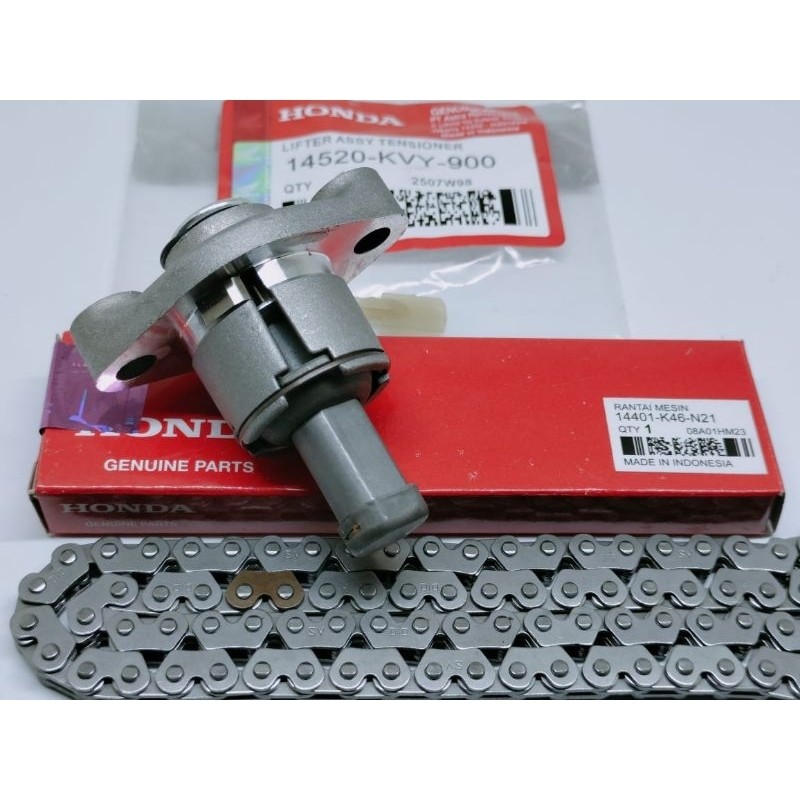 READY Tonjokan keteng KVY plus Rantai keteng K46 Honda Beat fi Beat esp Scoopy fi esp Vario 110 fi e