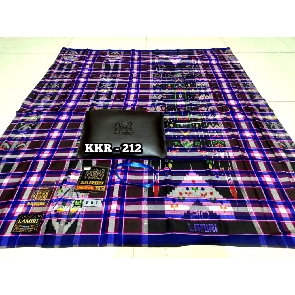 PROMO BIGE SALLE COD Sarung Lamiri Dan Donggala  jadul Type KDT Bahan full sutra kain super lembut R