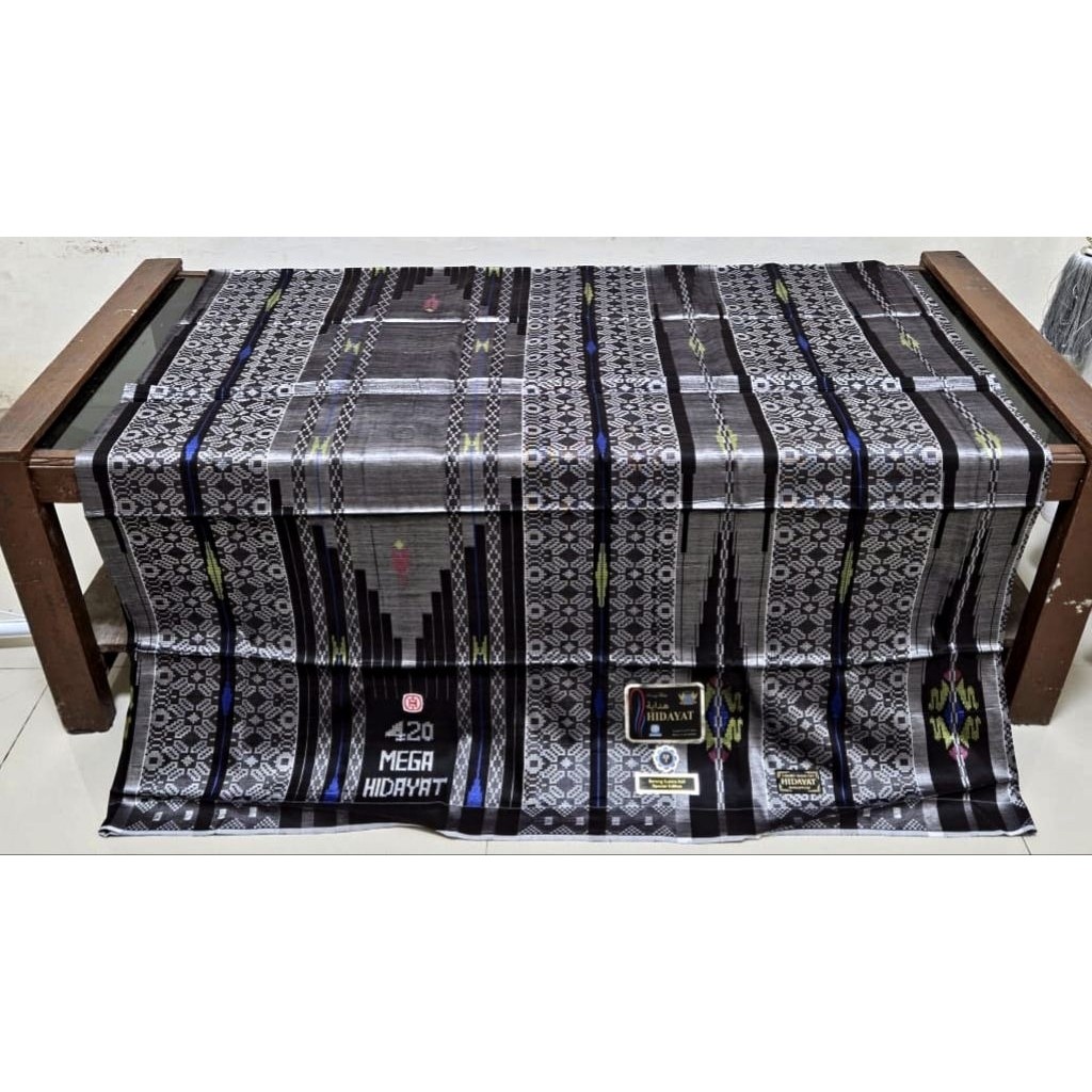 PROMO BIGE SALLE SARUNG MEGA HIDAYAT 420 FULL SUTERA EXLUSIVE KWALITAS DI ATAS TAMER KAMIER