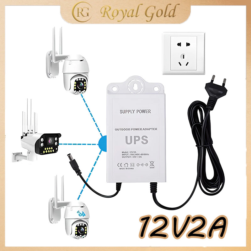 Ups 3600mAH Ups Mini 12v Untuk Wifi Ups Mini 12 Volt Ups Wifi Ups Cctv Ups Dc Mini Ups 12V2A