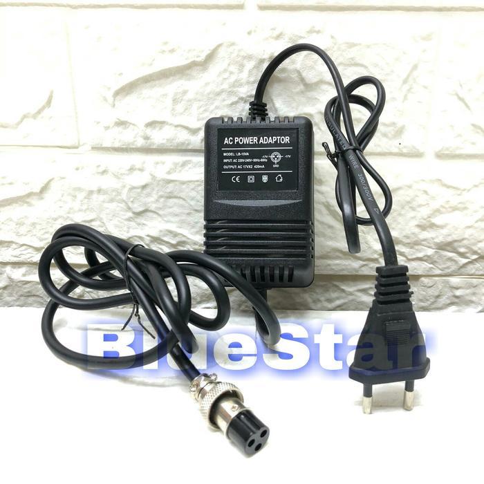 Adaptor Mixer Ashley - Alesis AX8N AC 17Vx2 420mA