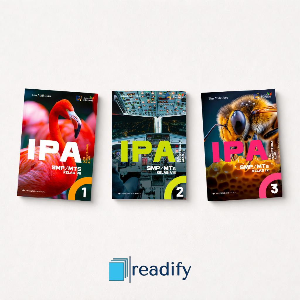 IPA Kelas 7 8 9 SMP Erlangga Kurikulum Merdeka Revisi Terbaru