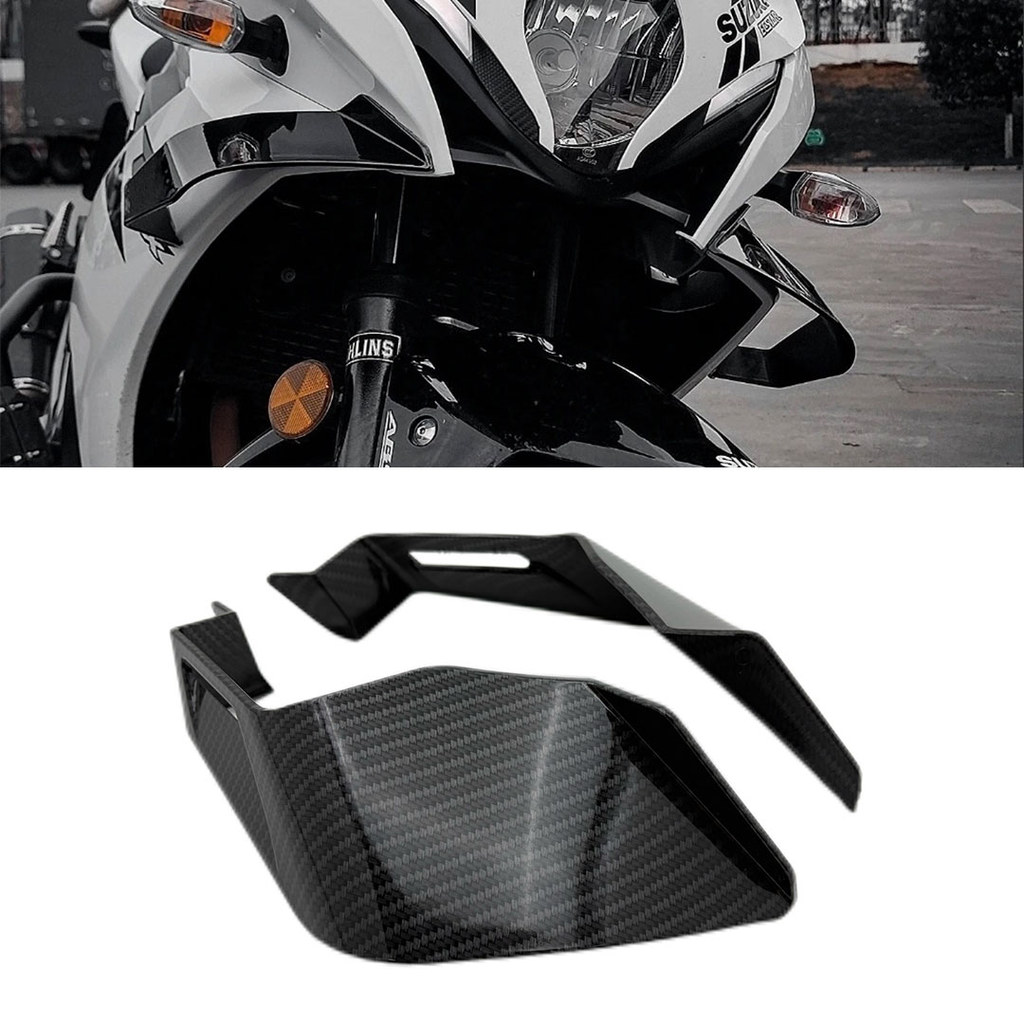 For Suzuki GSX250R GSXR GSX-R 600 750 1000 Motorcycle Universal Front Fairing Winglet Aerodynamic Si