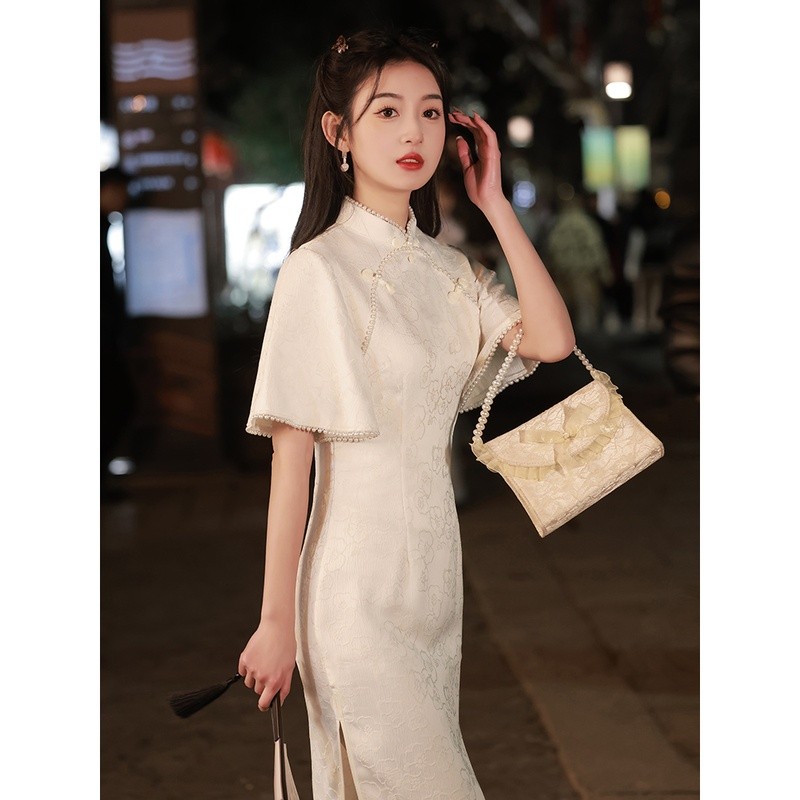 [COD]gaun gaya Cina baru, gaun gaya Cina yang bergaya Cina