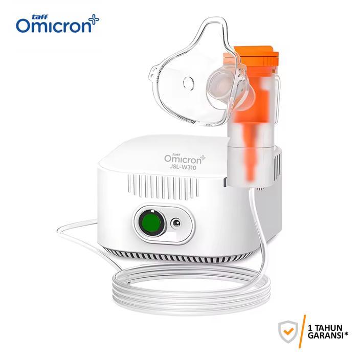 TaffOmicron Alat Nebu Portable Inhaler Uap Obat Terapi Pernapasan Asma Nebulizer Mask - JSLW310