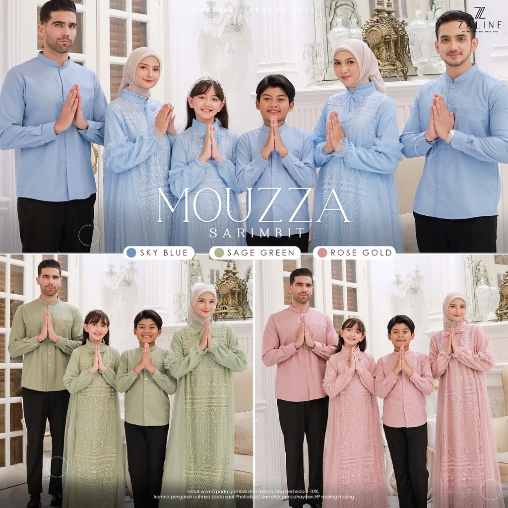 2.2 FAMILY SET KELUARGA MUSLIM PREMIUM IDUL FITRI 2026 BAJU COUPLE SARIMBIT KELUARGA LEBARAN 2026 ME