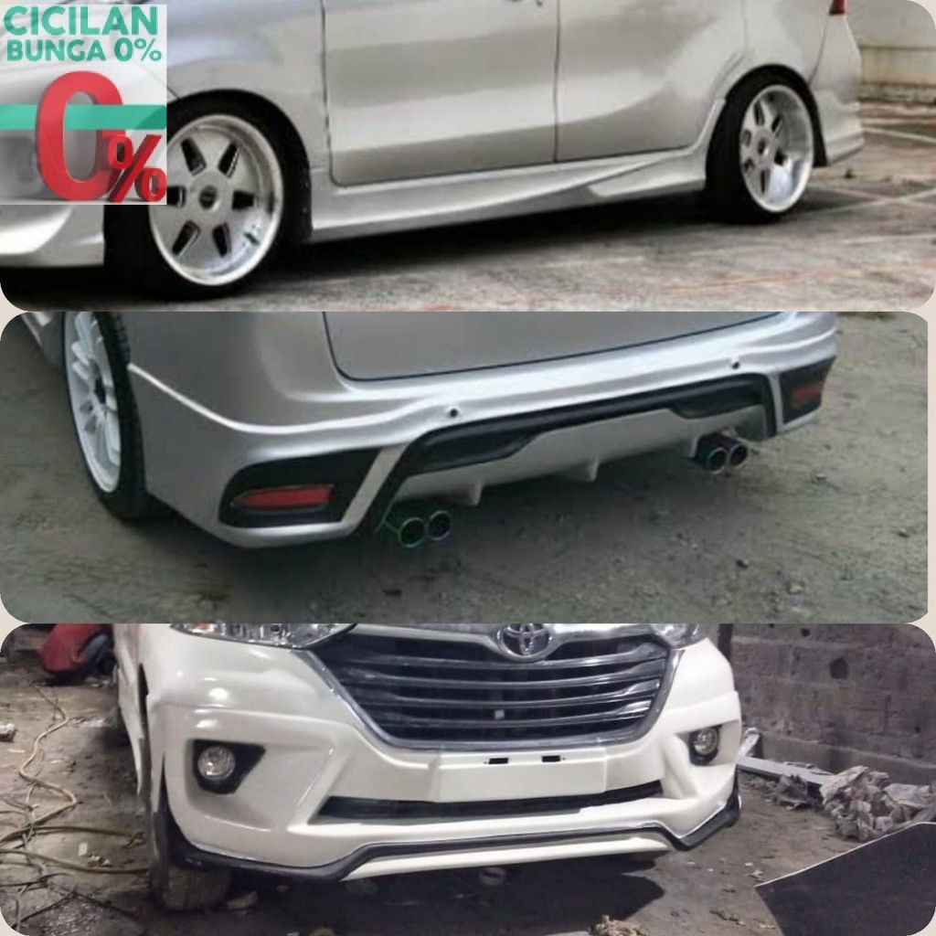 body kit Bodykit Grand New avanza / xenia 2018 Bodi Kit Avansa Body Kit