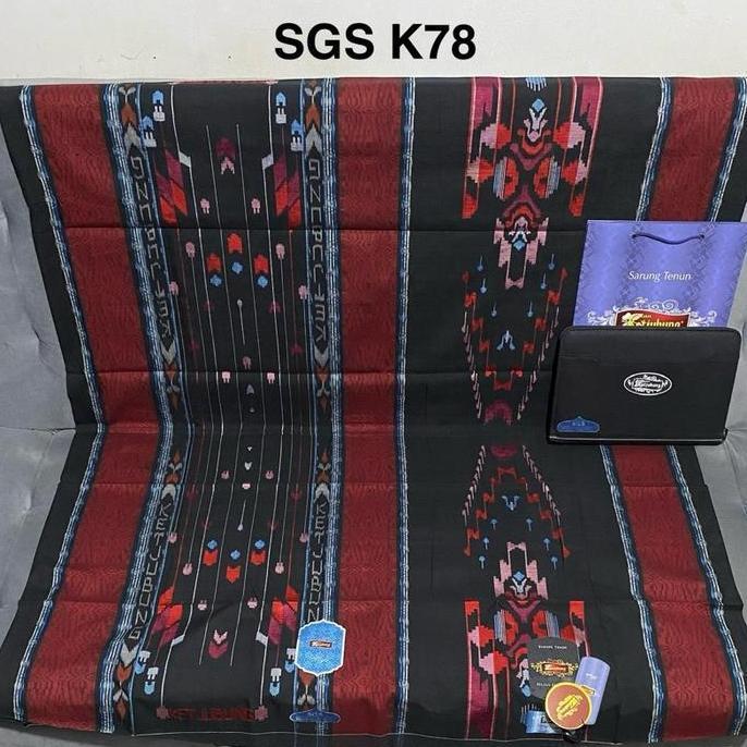 Sarung KETJUBUNG Style STG SPM SCP SKP SGD SKG Gold dan Sutera Spunsilk KDW Gold Jahit tengah