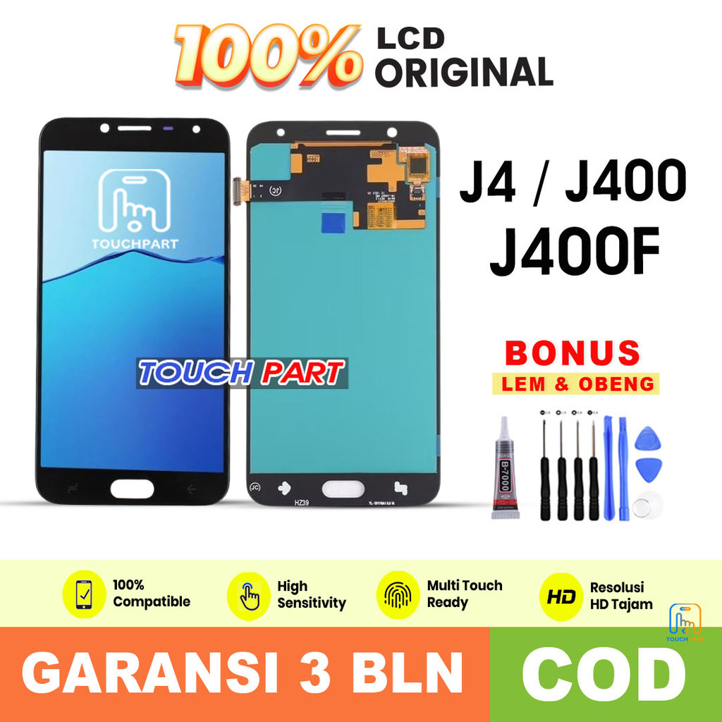 LCD SAM J4 / J400 / J400F FULLSET TOUCHSCREEN ORIGINAL