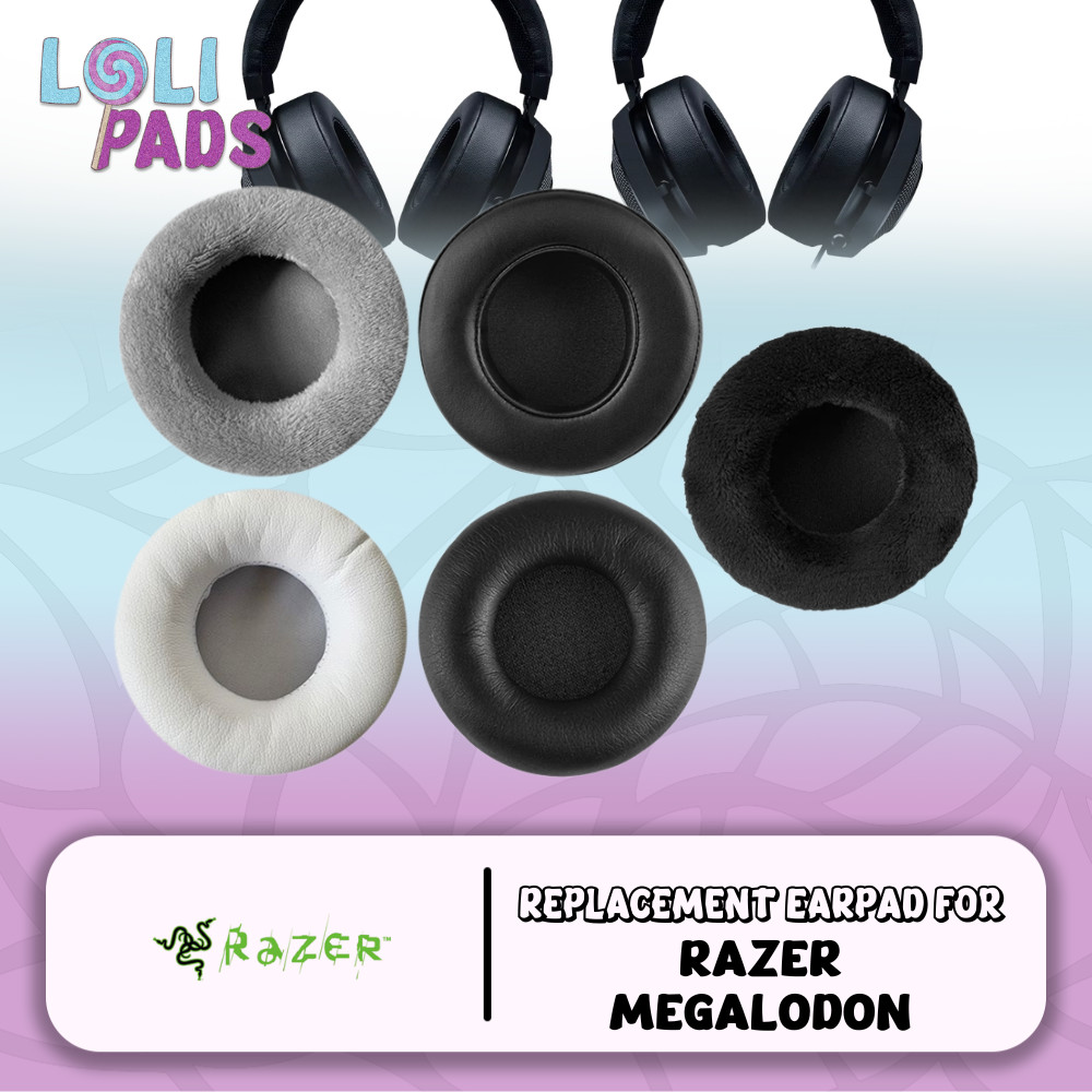 Earpad Earcup Ear Bantalan Cushon Razer megalodon Busa Foam Pad
