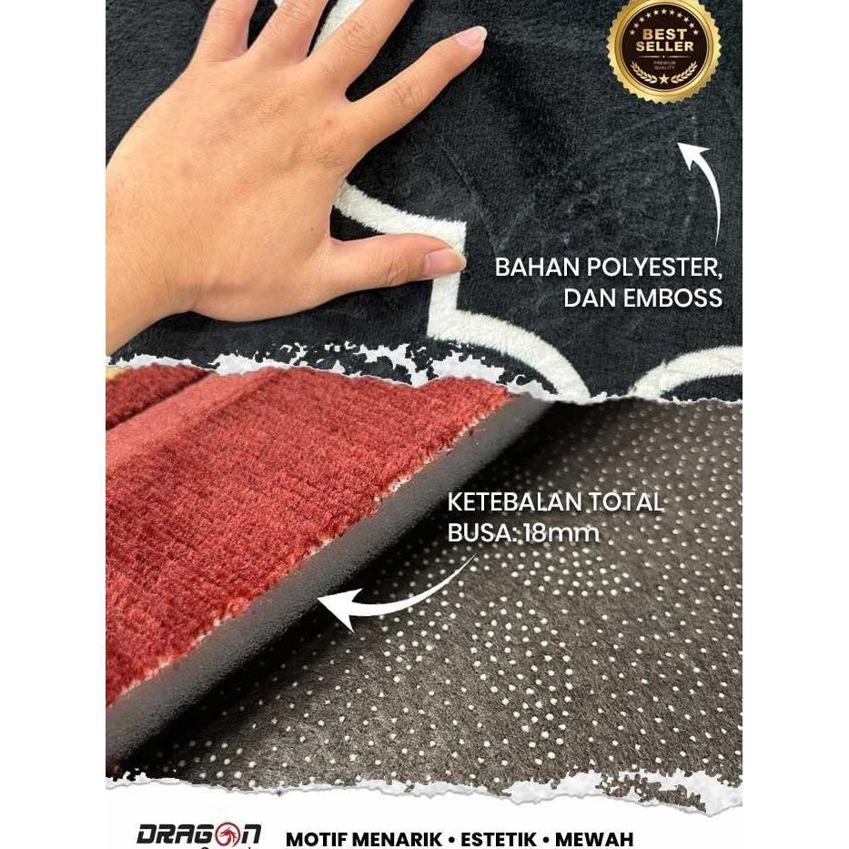 Promo Karpet Busa Malaysia Jumbo 190x220 – Tebal, Empuk, Anti Slip - KODE-2