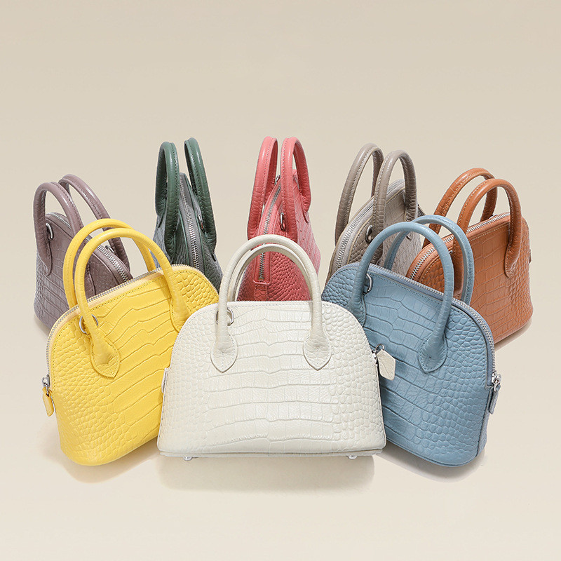 Bonita Croco Genuine Leather Bag Tas Kulit Asli Tas Wanita Hand Bag Shoulder Bag