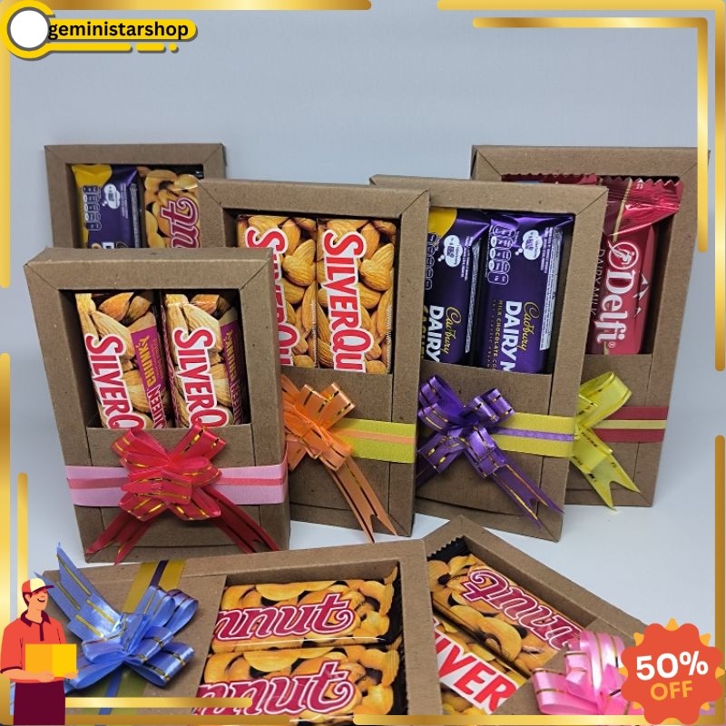 NEW Hampers Coklat mini Silverqueen | Kado ulangTahun Coklat | Kado Valentine Coklat Silverqueen
 GM